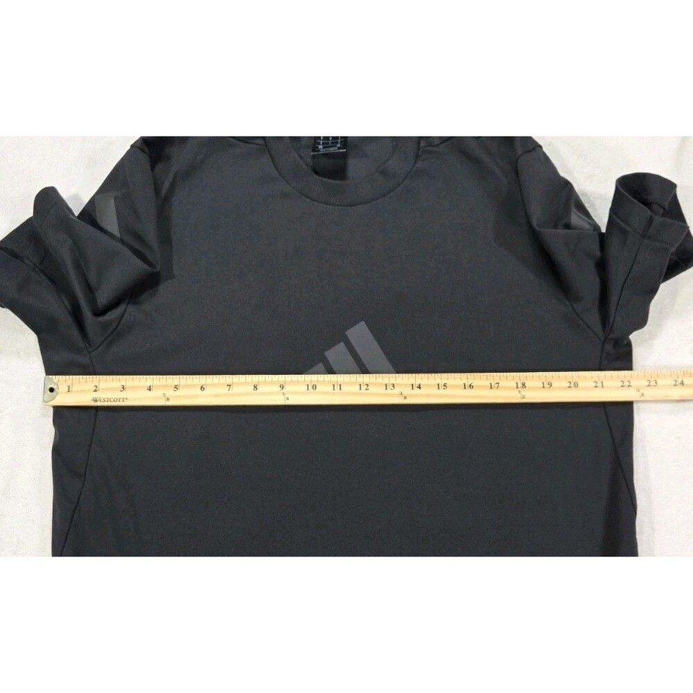 Mens Adidas ZNE Short Sleeve T Shirt Black Size Large - Picture 9 of 9